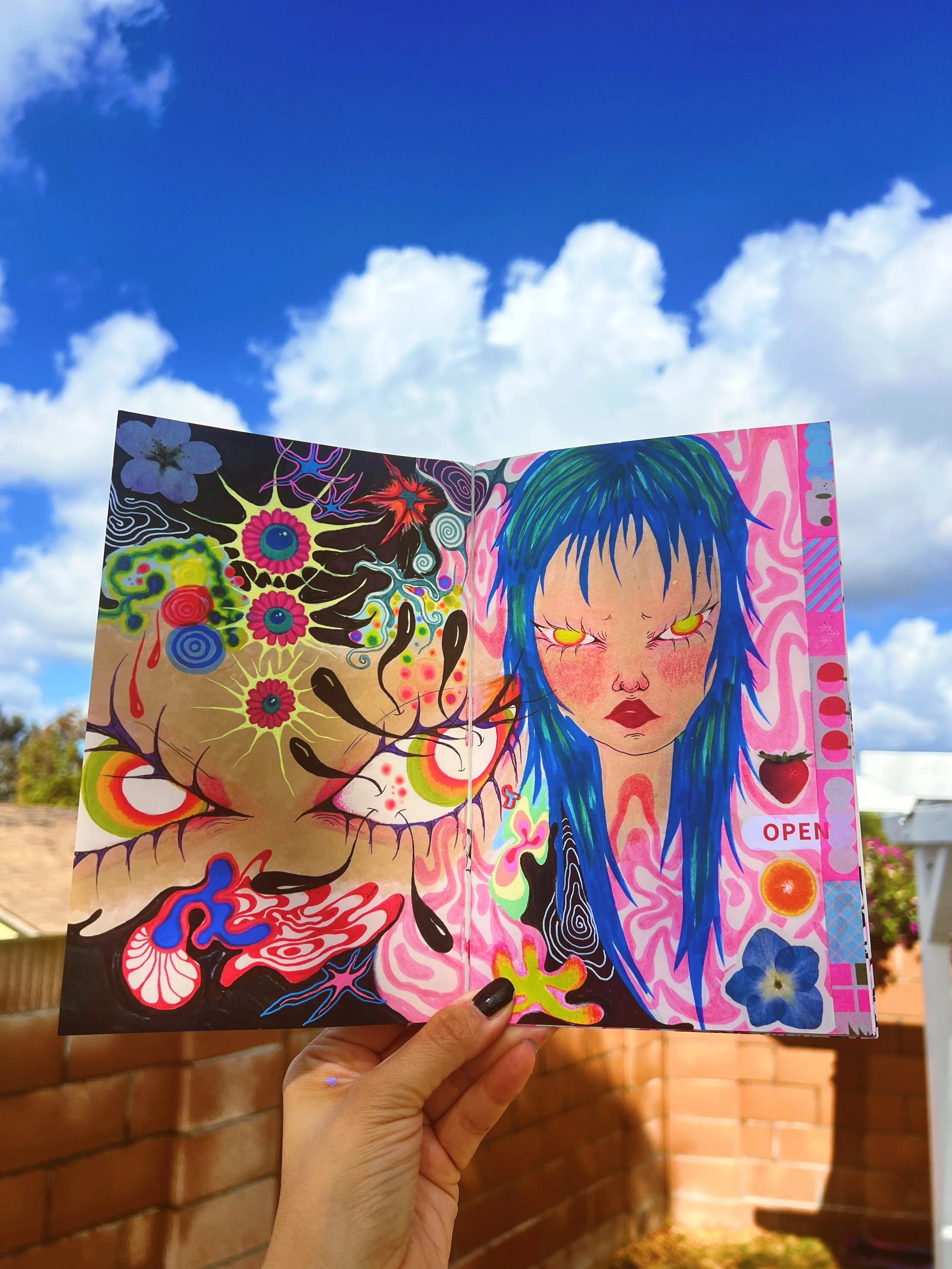 October Daydream; print — Beverly Salas